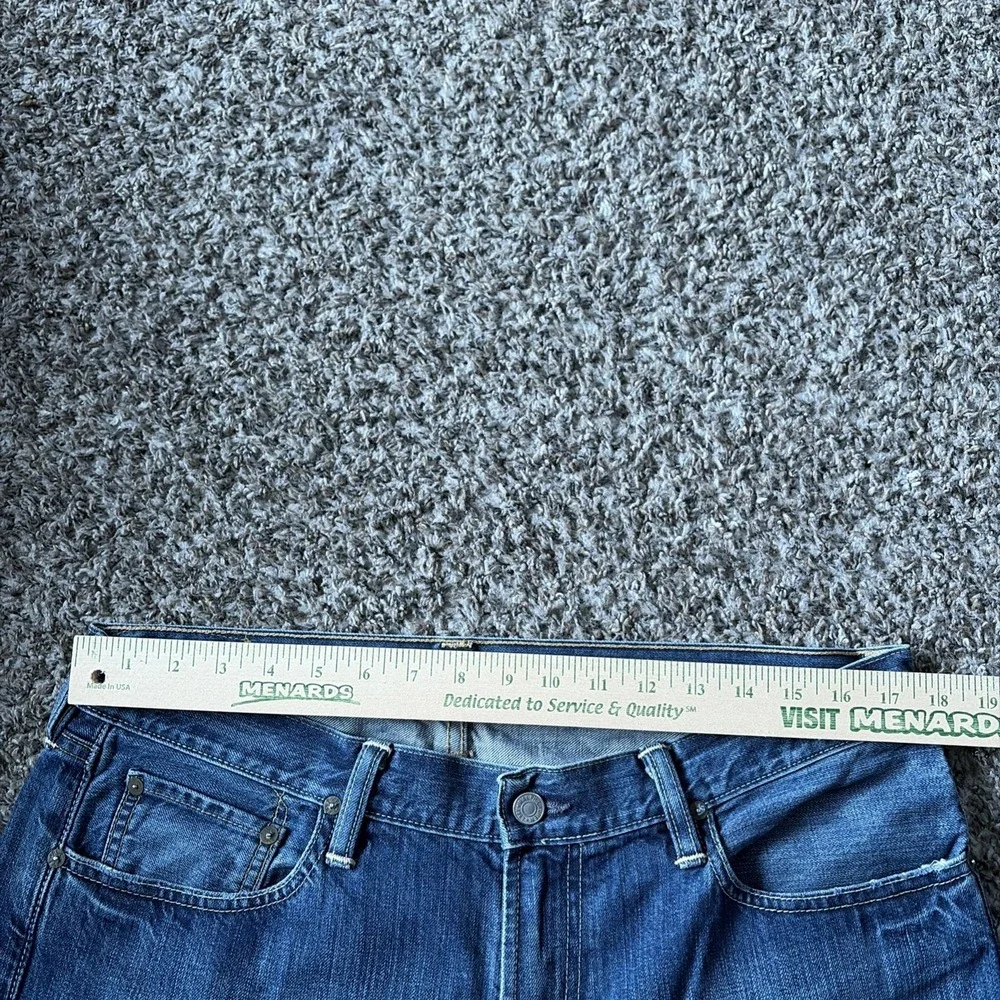 Vintage Polo Ralph Lauren Classic 867 Jeans Mens 34x34 Straight Leg Medium Blue